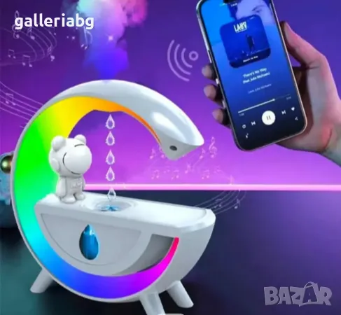 LED RGB, лампа и антигравитационен овлажнител за въздух, снимка 3 - Лед осветление - 49620138