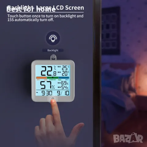 NOKLEAD - Метеостанция комплект от 2 броя, снимка 3 - Друга електроника - 49333167