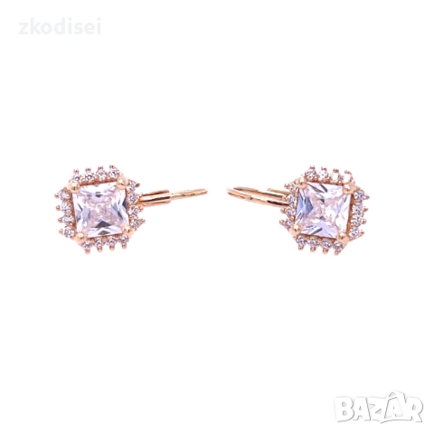 Златни обеци 2,59гр. 14кр. проба:585 модел:34428-4