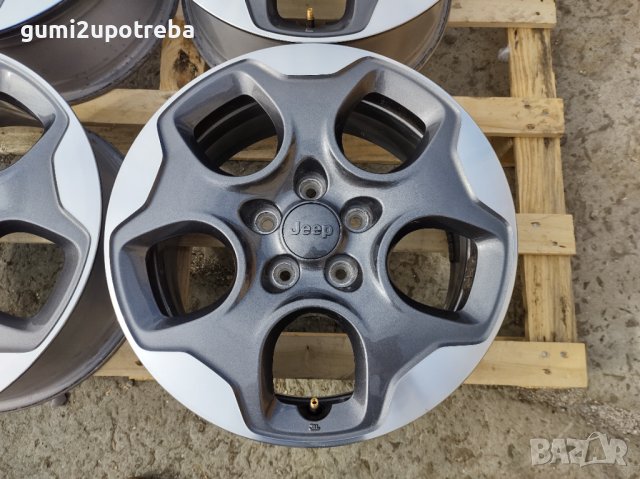 16 цола джанти 5х110 Jeep RENEGADE 6,5J et40 Оригинал, снимка 3 - Гуми и джанти - 44390925