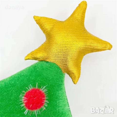 6164 Коледна украса за кола автомобил Елхички и звезда, снимка 6 - Аксесоари и консумативи - 51890367