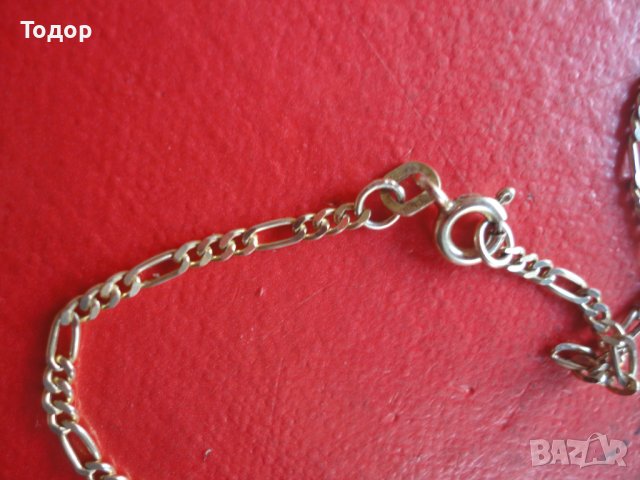 Позлатена сребърна верижка Binder 925 FBM, снимка 2 - Колиета, медальони, синджири - 40697781