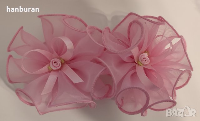 Кордели, малки панделки за коса, снимка 4 - Аксесоари за коса - 27241083