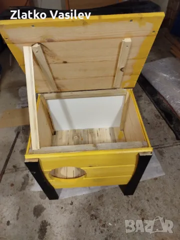 Къща за домашен любимец от дърво 🌲🌲🌲, снимка 4 - За котки - 48260265