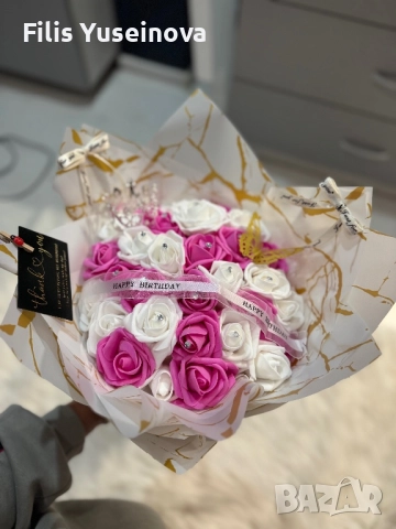Букети от вечни рози 