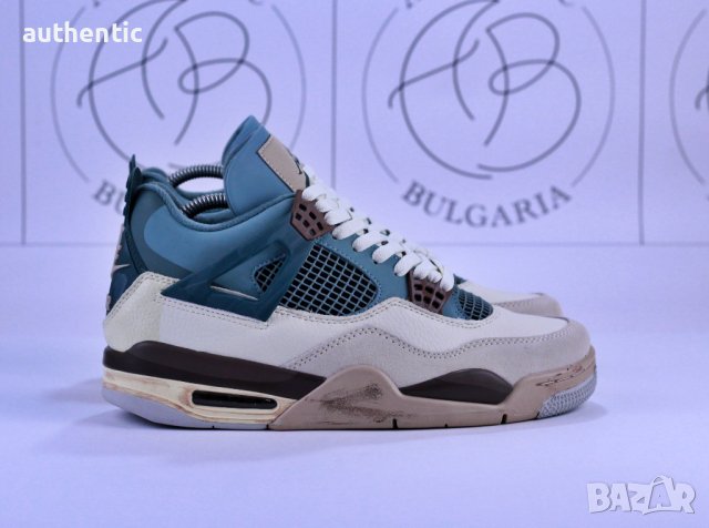 Nike Air Jordan Retro 4 Craft, Midnight Navy, Snorlax, Pine Green, снимка 14 - Маратонки - 44313737