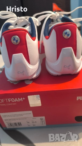 оригинални обувки BMW puma, снимка 4 - Маратонки - 52567766