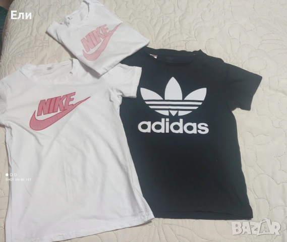 Суитшърт и тениска Адидас, снимка 5 - Детски анцузи и суичери - 53494263