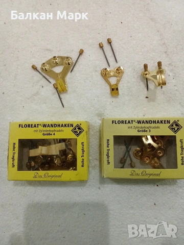 Куки, кукички, закачалки Floreat: Златният еталон при окачването на картини