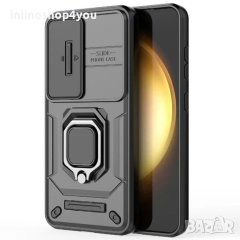 Удароустойчив Кейс RingCase с Капак за Samsung Galaxy A36 / A56 с капак, снимка 4 - Калъфи, кейсове - 51239835
