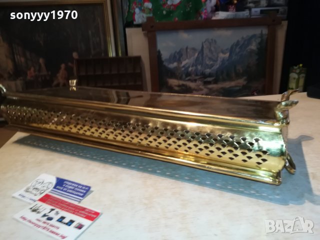 златна фруктиера от англия-51х18х10см 0711211046, снимка 7 - Антикварни и старинни предмети - 34721391