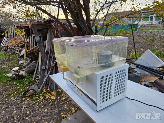 Сок и Айран машина тип помпичка 2х15 литра втора употреба Цена 550лв., снимка 3 - Обзавеждане на кухня - 52550665