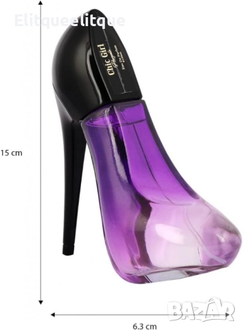 Дамски парфюм Chic Girl Purple BN Parfums, 100мл, снимка 2 - Дамски парфюми - 52224026