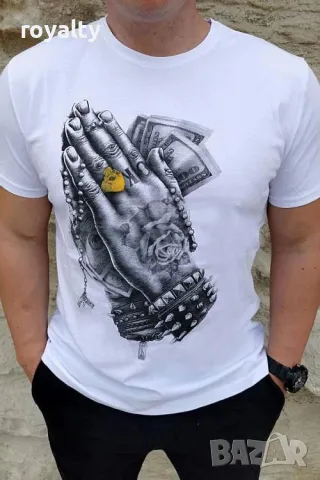 Мъжка блуза с къс ръкав