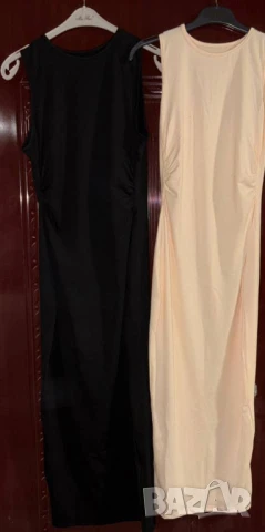 Basic рокля с красив набор на талията , снимка 2 - Рокли - 50922054