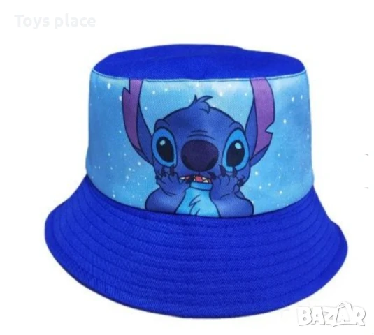 Лятна шапка с козирка Лило и Стич Lilo and Stitch , снимка 2 - Шапки, шалове и ръкавици - 50663948