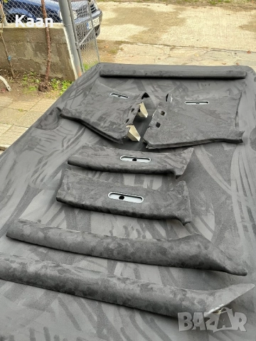 Таван и колонки за голф 4 Алкантара