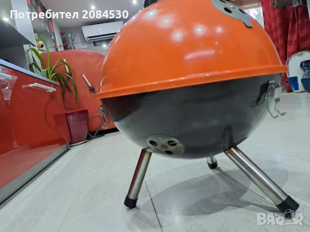 Барбекю с диаметър 37см, снимка 3 - Барбекюта - 49074440