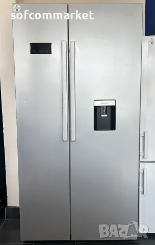 Хладилник Side-by-Side Beko GN163221S с диспенсър – отличен!