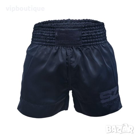 Шорти за Муай Тай и Кикбокс Classic Black/Black, снимка 2 - Бокс - 41548164