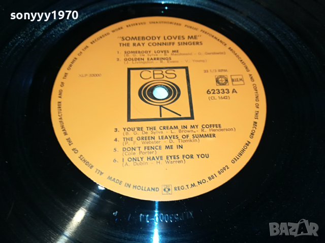 THE RAY CONNIFF SINGERS-ВНОС ENGLAND 1404221437, снимка 15 - Грамофонни плочи - 36456372