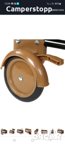 Kinderreisebett, 126/66/82cm, bis 15 kg belastbar, faltbar, снимка 2 - Бебешки легла и матраци - 50960202