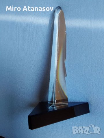 СССР кристален сувенир Спаската кула Кремъл Москва, снимка 5 - Колекции - 39909558