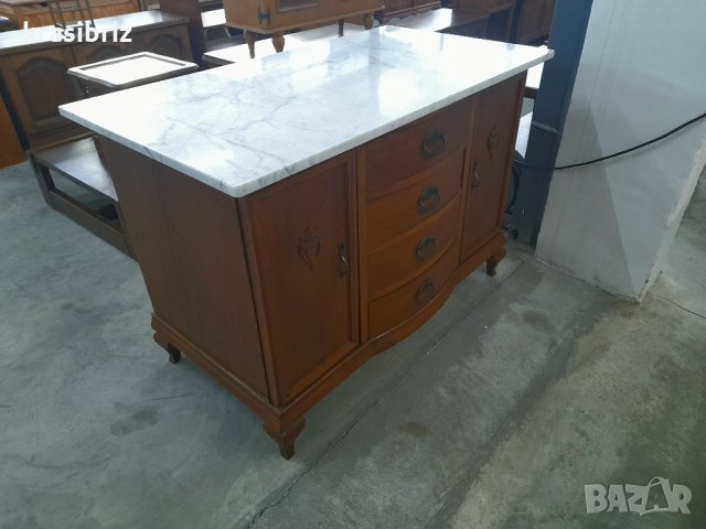 Скрин с мраморна плоча внос Германия , снимка 8 - Шкафове - 35999024