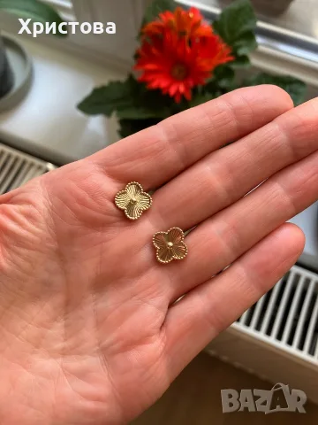 Златни обеци  14k.,2,61гр., снимка 3 - Обеци - 56140100