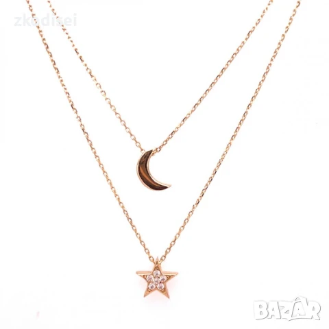 Златнo колие 2,11гр. 44,0см. 14кр. проба:585 модел:32204-2