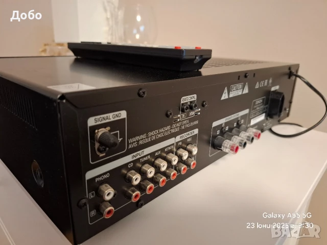 Denon PMA-520 AE , снимка 7 - Ресийвъри, усилватели, смесителни пултове - 46946126