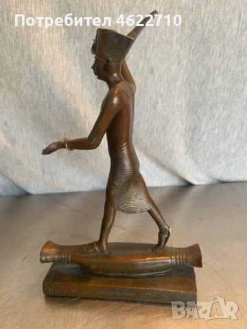 фигура статуетка тутанкамон , снимка 3 - Антикварни и старинни предмети - 53405531