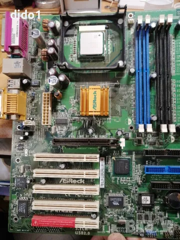 Дъно Asrock P4i45D mPGA 478B употребявано