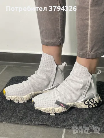 Дамски модерни обувки MAGZA❤️ кецове от ЕСТЕСТВЕНА КОЖА , снимка 4 - Кецове - 47378668