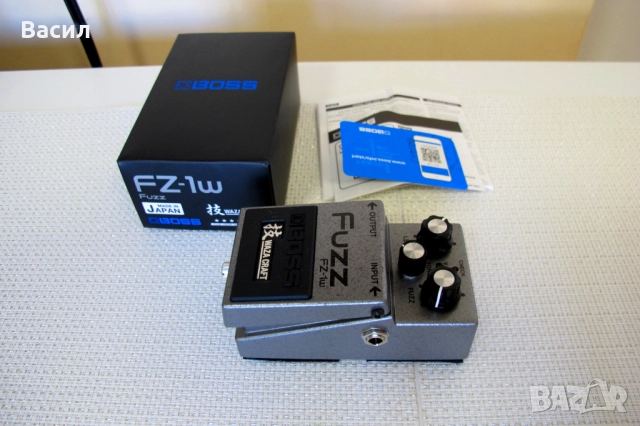 Boss Fuzz FZ-1W - Waza Craftв- 32 bit китарен ефект в гаранция, снимка 5 - Китари - 52909334