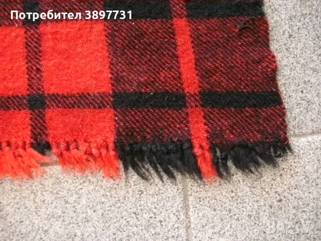 Постелка от миналия век - оригинална - голяма - вълнена , снимка 5 - Килими - 47668177