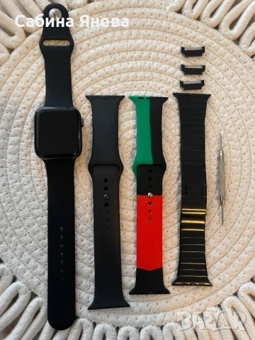 Apple Watch 5 Space black  /44mm/GPS, снимка 6 - Друга електроника - 52663305