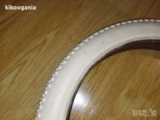 2 броя гуми 14 х 1.5 BTWIN HYBRID, снимка 4 - Части за велосипеди - 49188875