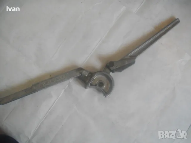 ROTHENBERGER 12мм РЪЧЕН ТРЪБОГИБ УРЕД ЗА ОГЪВАНЕ НА ТРЪБИ РАЗМЕР ДИАМЕТЪР Ф12мм РАДИУС R35 ПОЧТИ НОВ, снимка 13 - Други инструменти - 49544790