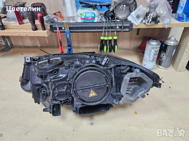 Десен фар за BMW 5 F10 ксенон незавиващ desen far бмв 5 ф10, снимка 10 - Части - 51884386