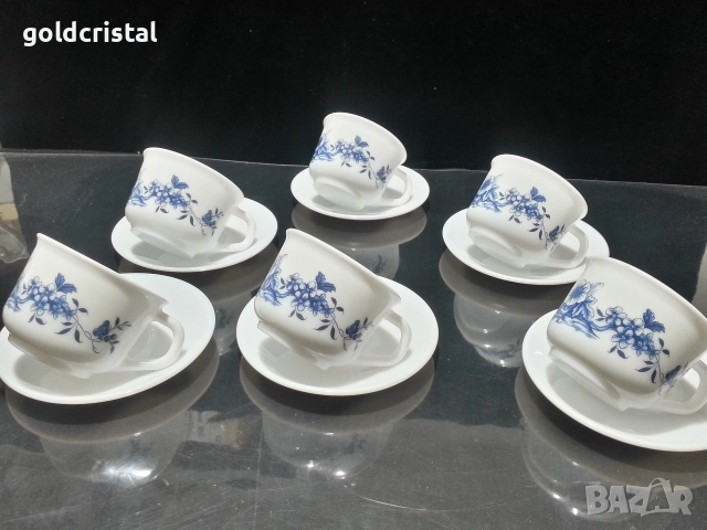 френски аркопал чаши за чай , снимка 2 - Антикварни и старинни предмети - 52957762