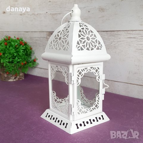 2708 Метален декоративен свещник за романтика и украса, снимка 2 - Декорация за дома - 35718297