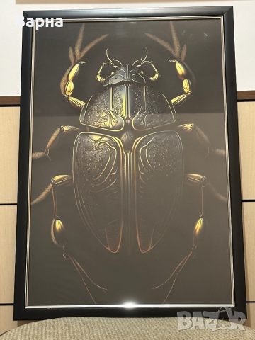 Постер, плакат, картина “Златен скарабей”, снимка 2 - Картини - 44828797