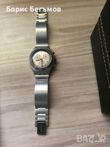 Дамски swatch swiss  часовник- хронограф, снимка 2 - Дамски - 41615507