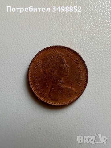 New Penny 1/2 1976 г., снимка 2 - Нумизматика и бонистика - 42661064