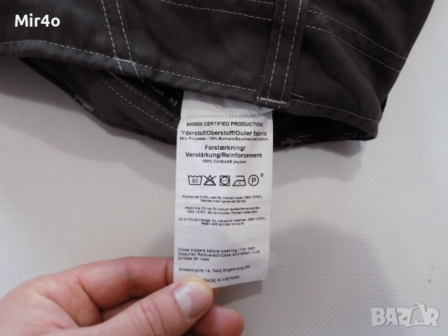 работен панталон mascot cordura fabric work wear долнище екип мъжки оригинален размер 52, снимка 9 - Спортни дрехи, екипи - 50852716