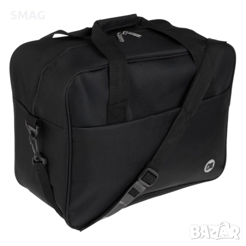 Пътна чанта в черно с външен джоб – 24 л._1247844