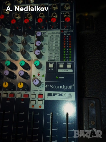 Soundcraft EFX12 audiomixer, снимка 2 - Други - 53531311