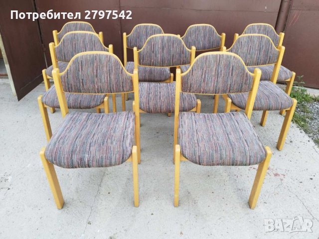 Стифиращи дървени столове , снимка 3 - Столове - 41018629