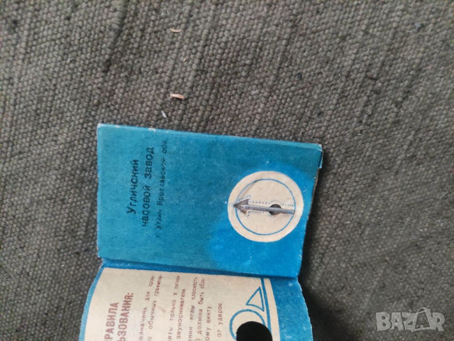 Продавам Игла за грамофон СССР Корундовая игла, снимка 2 - Друга електроника - 36223211